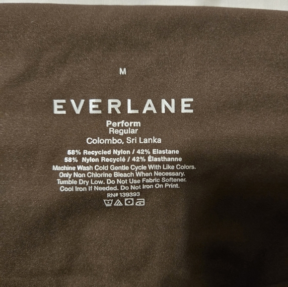 Everlane Perform Brown Leggings Size M - Picture 3 of 3